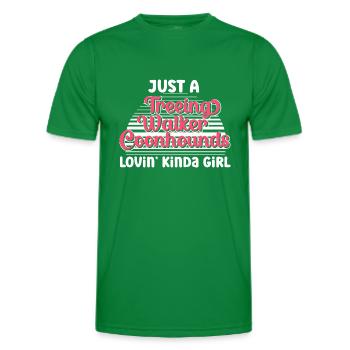 Arboriculture Walker Coonhound - T-shirt sport Homme - vert - Devant - AI Model Male 178 dark (178cm)
