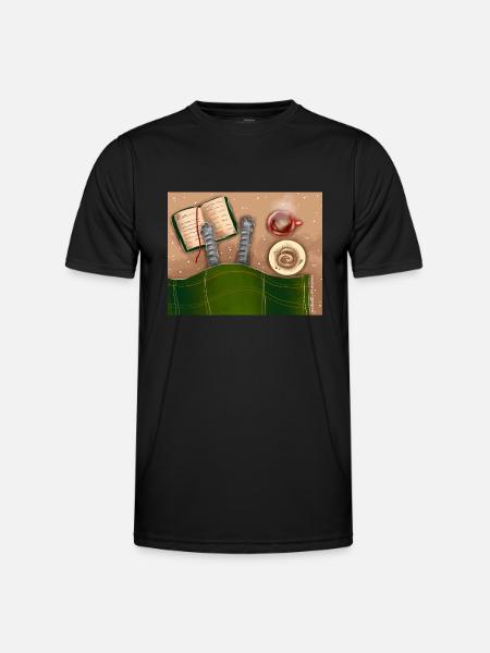 Perfect day - Men's Functional T-Shirt - black