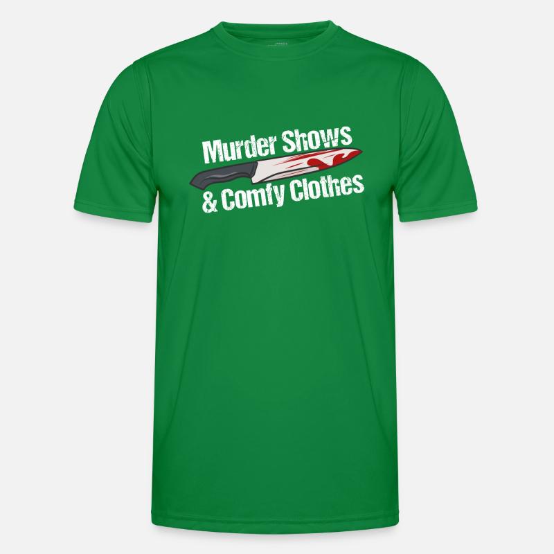 Murder Shows & Comfy Clothes Männer Funktions-T-Shirt