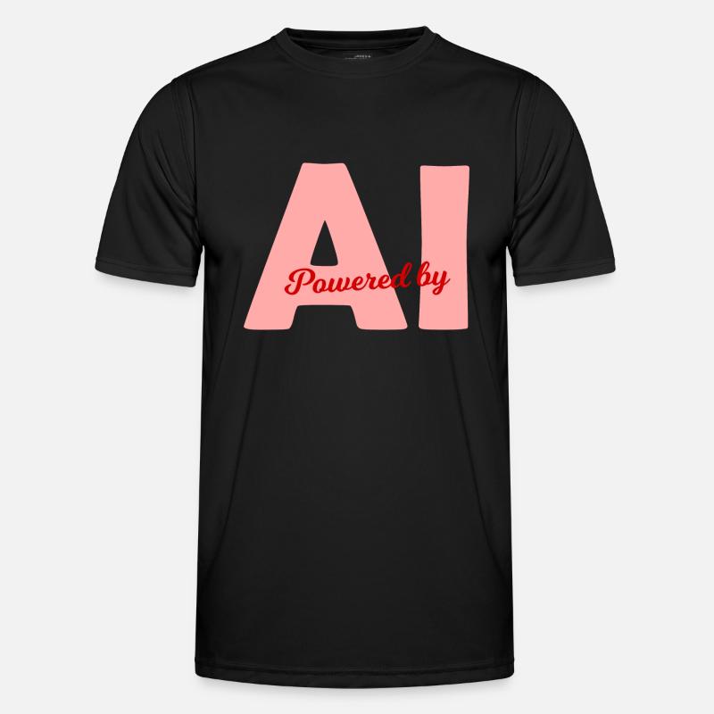 Powered by AI Men's Functional T-Shirt