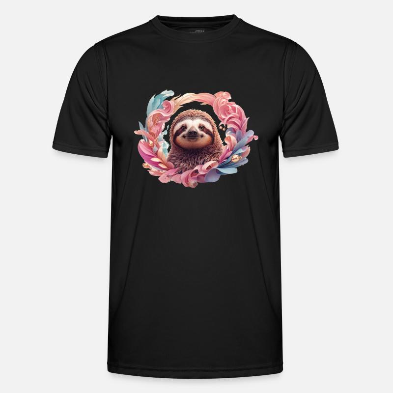 Sloth, cozy, personal, individual Men's Functional T-Shirt