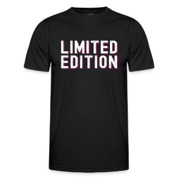 Édition limitée - T-shirt sport Homme - noir - Devant - AI Model Male 178 dark (178cm)