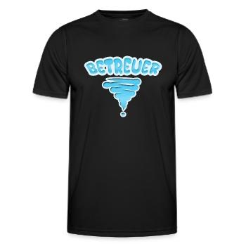 Beruf Betreuer - Männer Funktions-T-Shirt - Schwarz - Vorne - AI Model Male 178 dark (178cm)