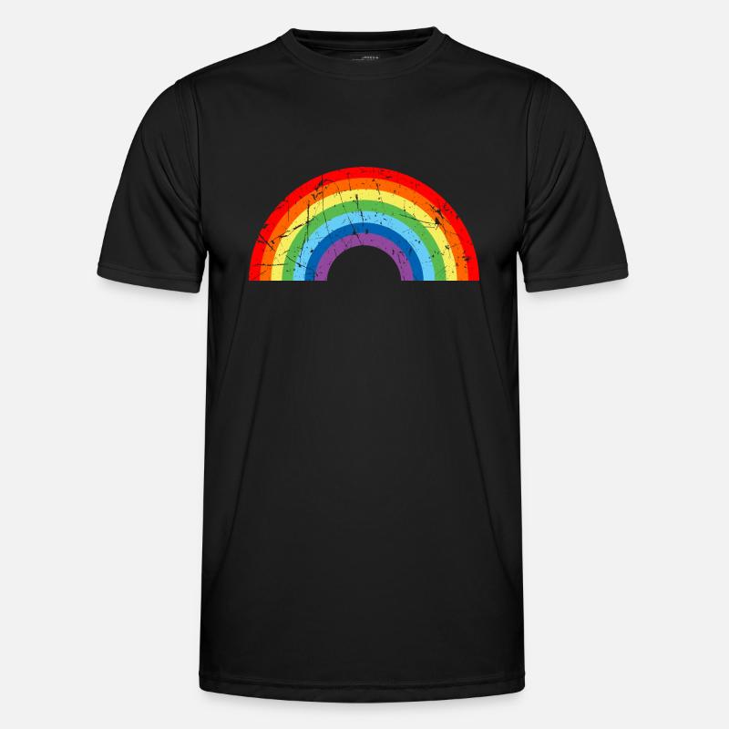 Rainbow - Men's Functional T-Shirt - black