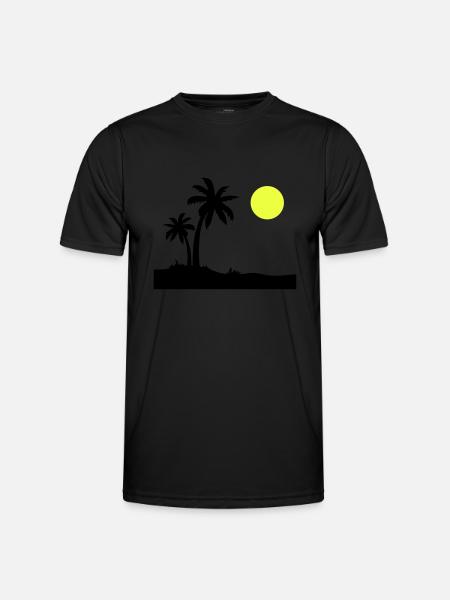 Palm Island - Men's Functional T-Shirt - black
