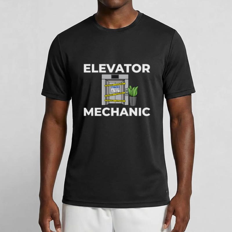 Elevator Elevator Technician Elevator Elevator Men's Functional T-Shirt