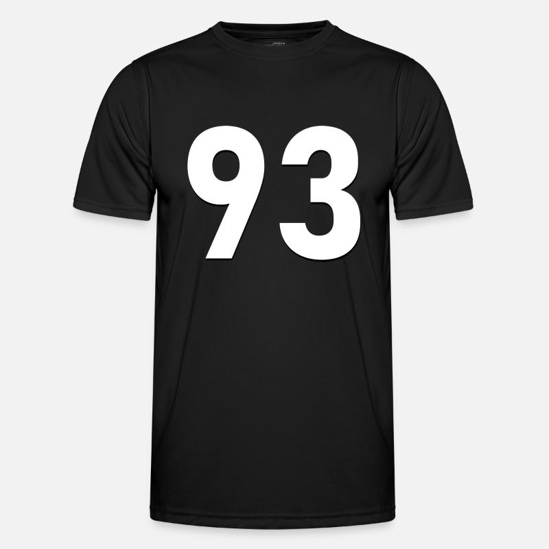 93 - Funktionsshirt til herrer - sort