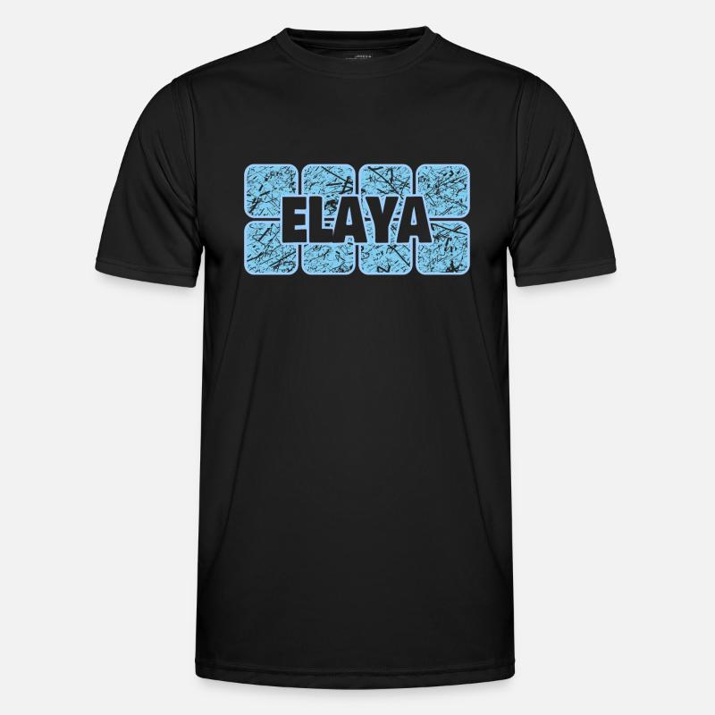 Elaya als Ehefrau Männer Funktions-T-Shirt