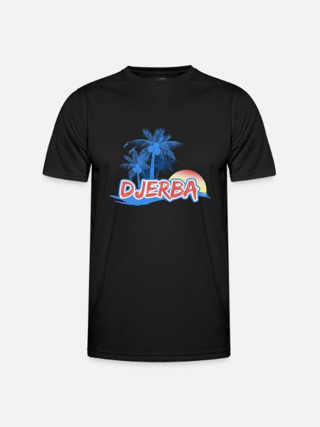 Djerba Beach - Men's Functional T-Shirt - black