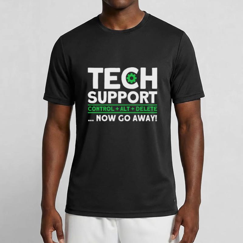 Contrôle du support technique Alt Delete Sysadmin T-shirt sport Homme