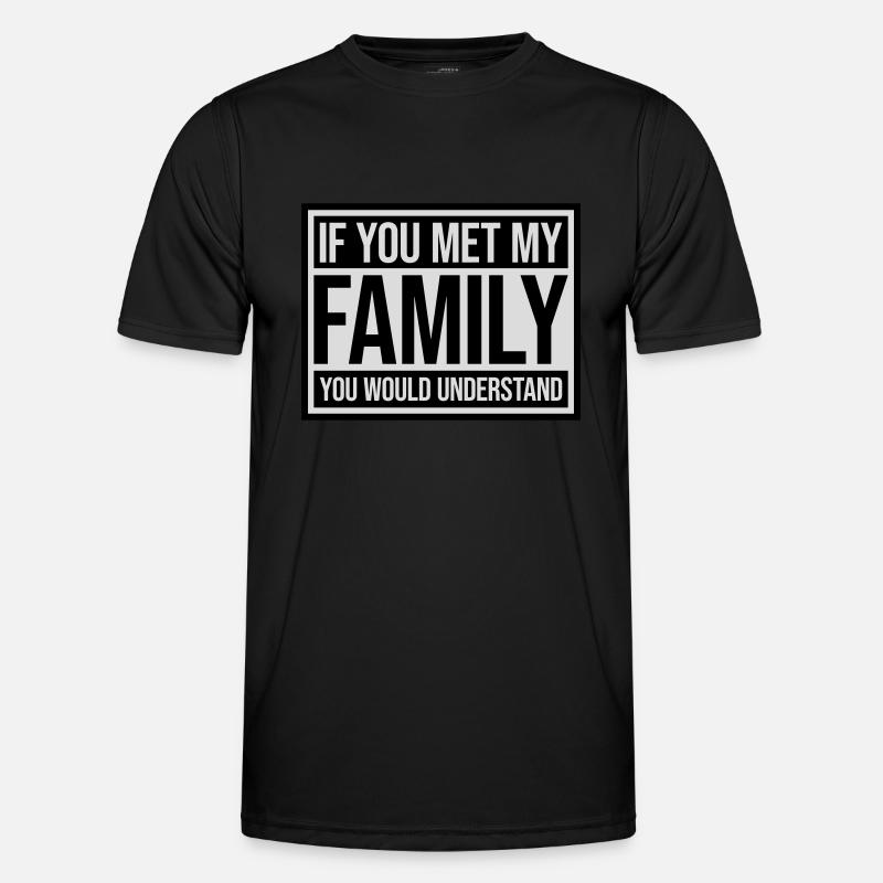 you would understand Zitat - Männer Funktions-T-Shirt - Schwarz