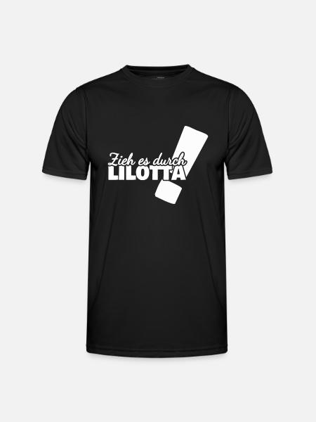 First name Lilotta - Men's Functional T-Shirt - black