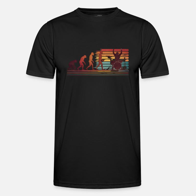 Batteur Evolution Drums T-shirt sport Homme
