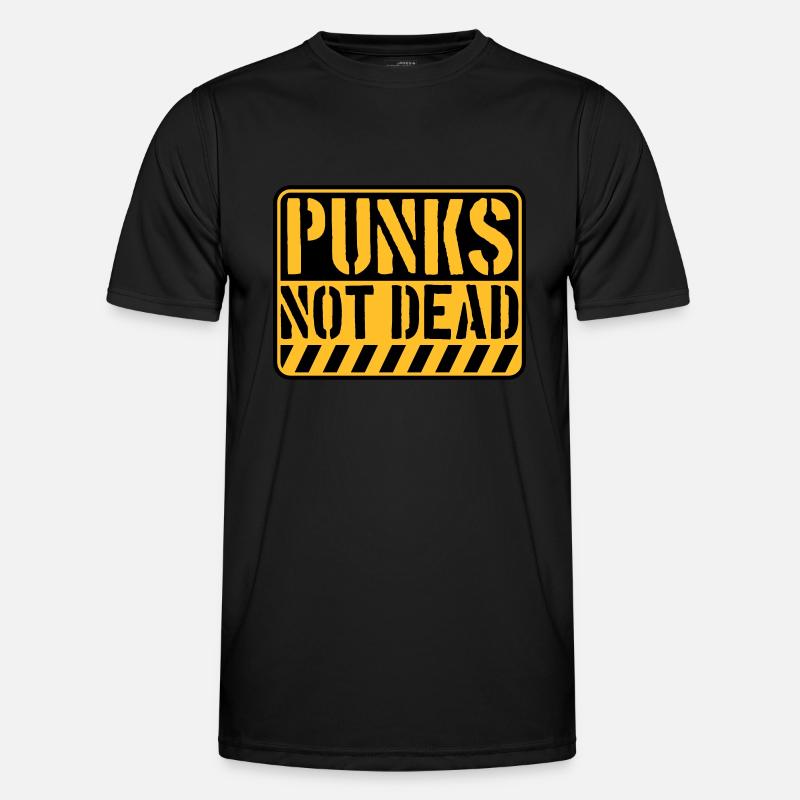 punks not dead quote Men's Functional T-Shirt