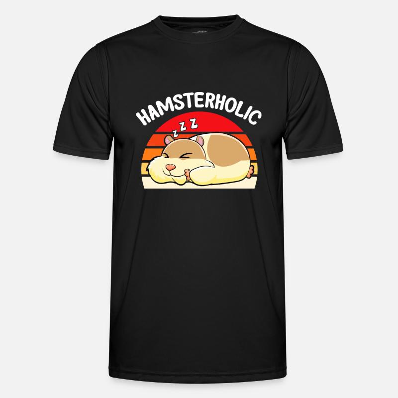Hamster Gift Hamster Lovers - Men's Functional T-Shirt - black