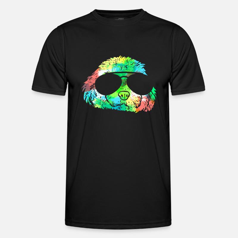 Cavapoo Cavoodle Capoodle Hund - Männer Funktions-T-Shirt - Schwarz