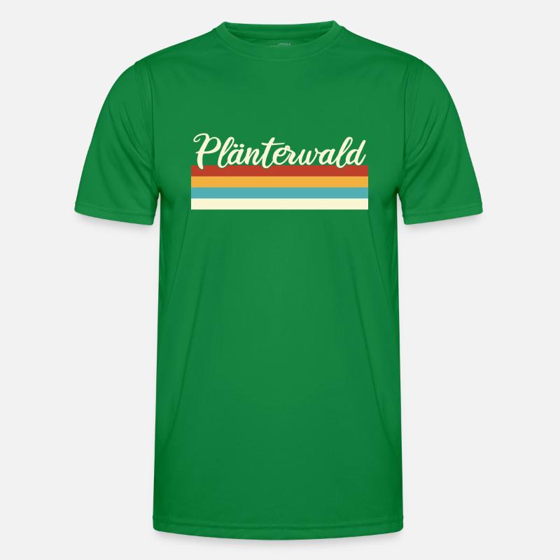 Plänterwald - Treptow - Köpenick - Berlin - Retro Männer Funktions-T-Shirt