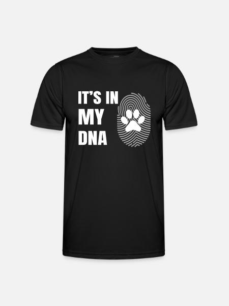 Hund Dog - Männer Funktions-T-Shirt - Schwarz