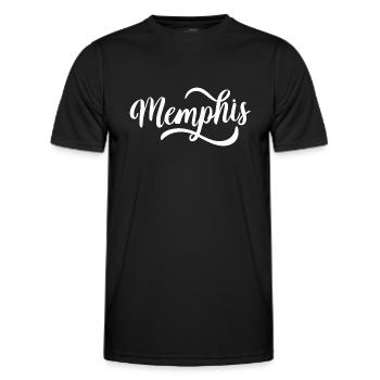 Memphis - T-shirt sport Homme - noir - Devant - AI Model Male 178 dark (178cm)