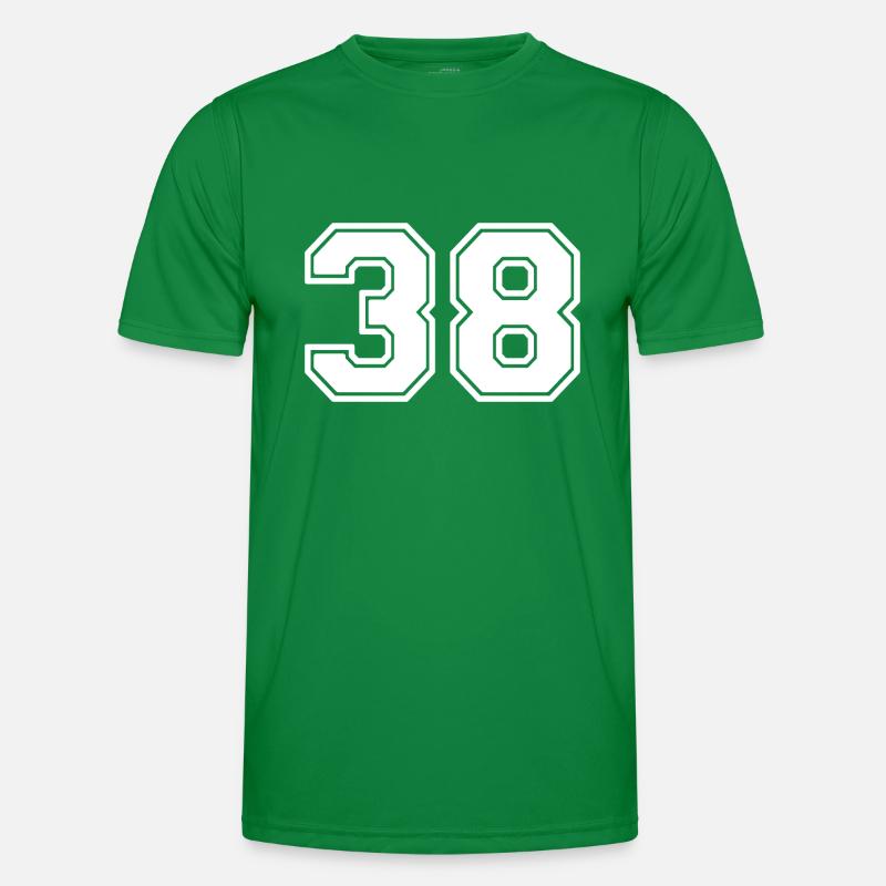 Nummer 38 Männer Funktions-T-Shirt
