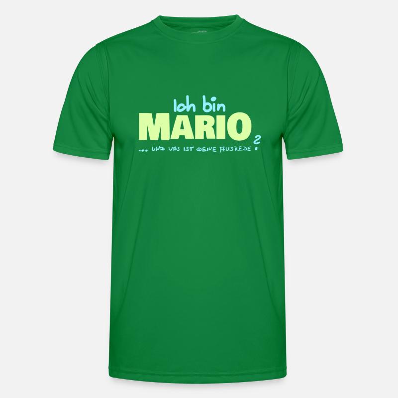 Gift for Mario Men's Functional T-Shirt