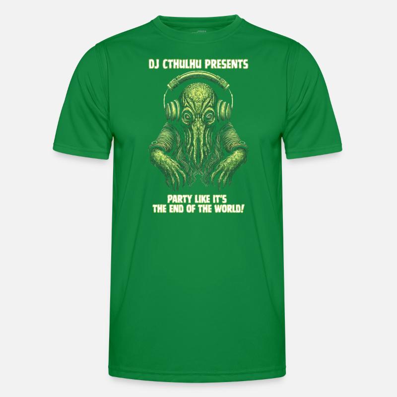 DJ Cthulhu presents Men's Functional T-Shirt