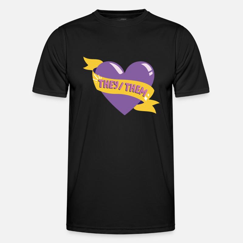 Sie sprechen sie aus - Männer Funktions-T-Shirt - Schwarz