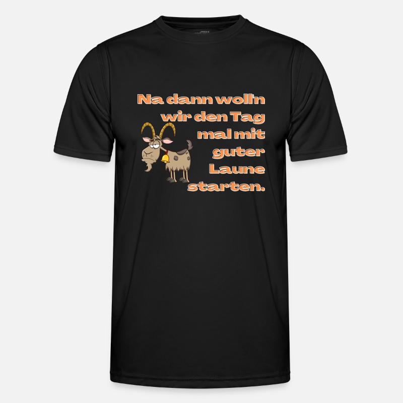 Gute Laune In Den Tag 3 Männer Funktions-T-Shirt