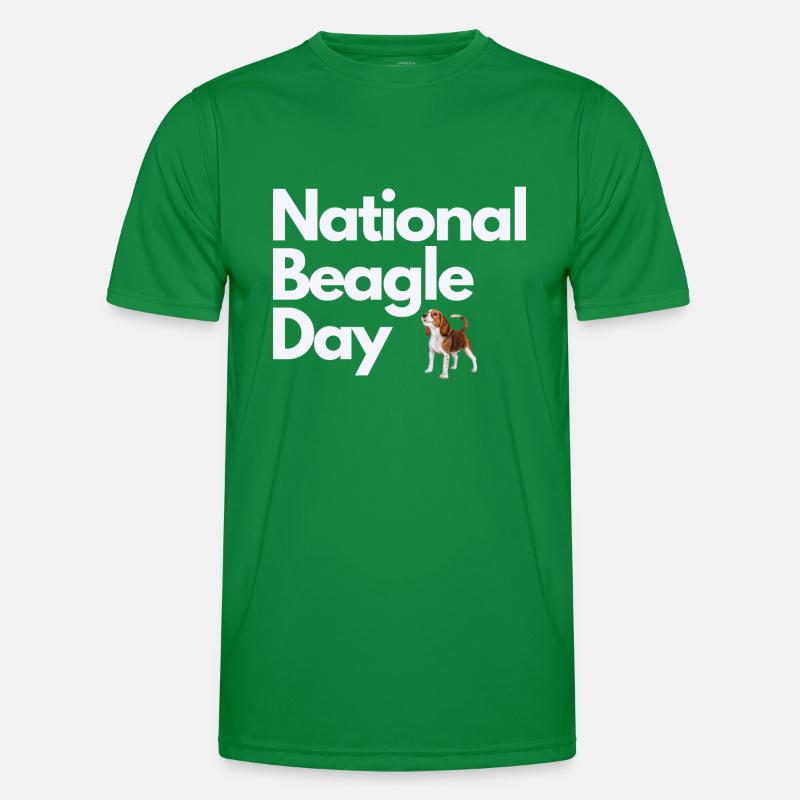 Beagle Hunde Hunderasse Beagle Day Hundebesitzer Männer Funktions-T-Shirt
