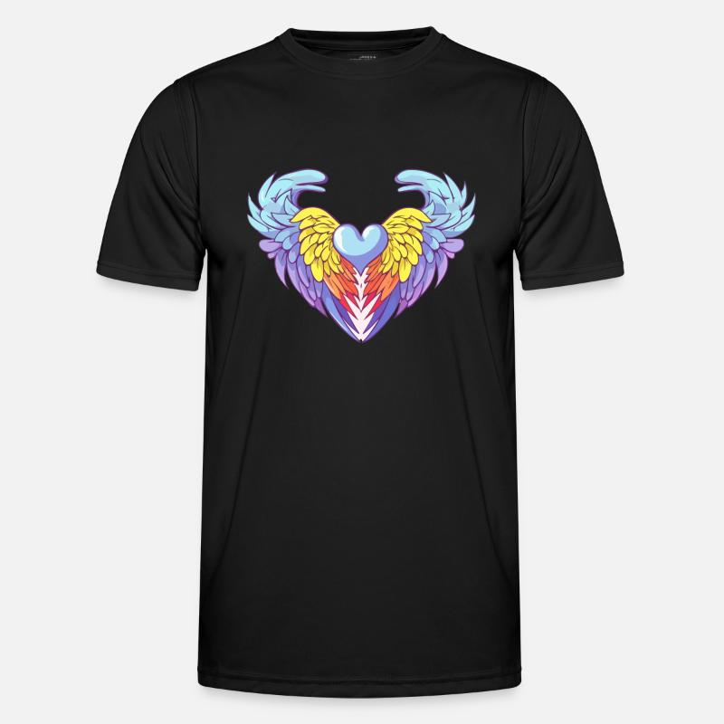 Mijn hart moeder Functioneel T-shirt voor mannen