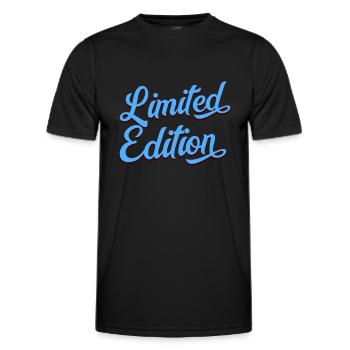 limited edition - Männer Funktions-T-Shirt - Schwarz - Vorne - AI Model Male 178 dark (178cm)