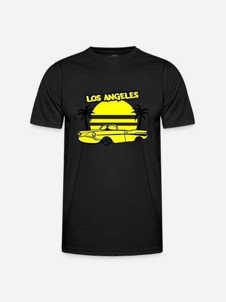 Los Angeles Lowrider - Men's Functional T-Shirt - black