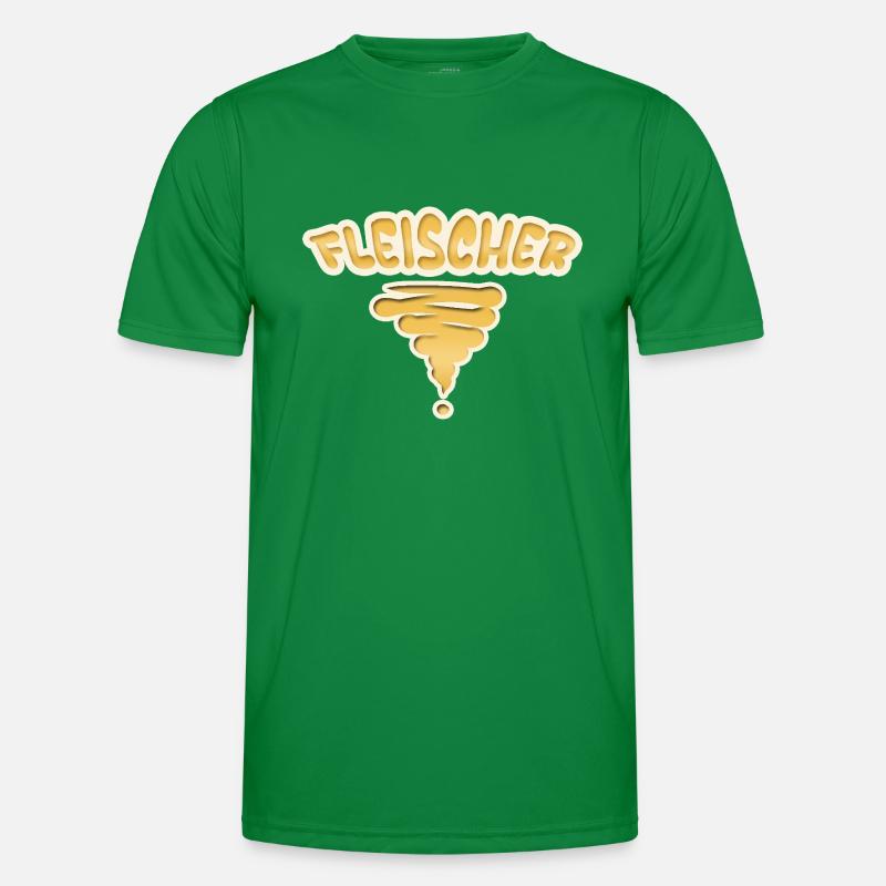 Beruf Fleischer Männer Funktions-T-Shirt