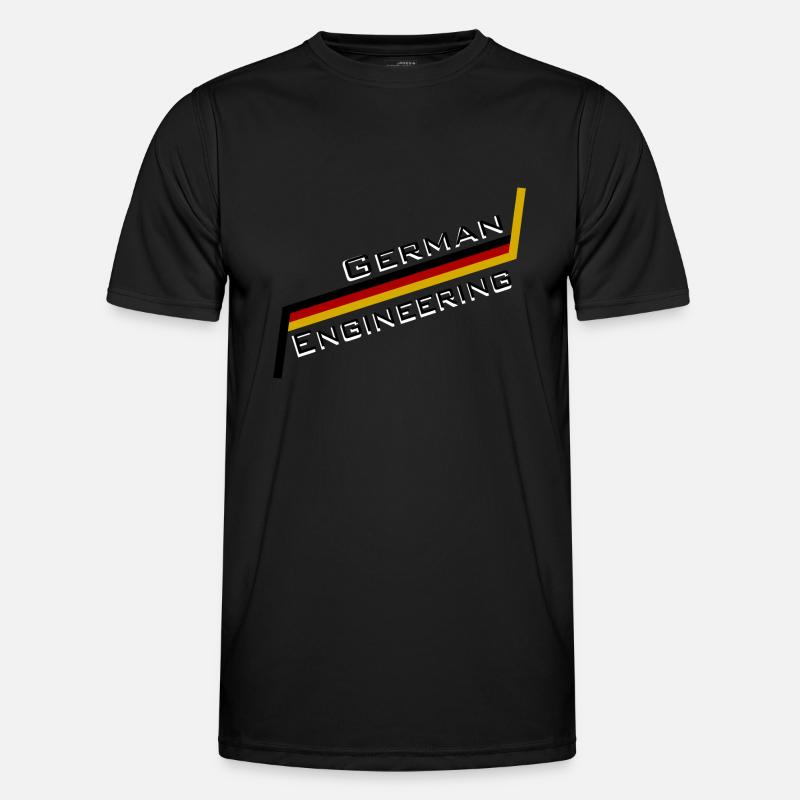German Engineering - Men's Functional T-Shirt - black