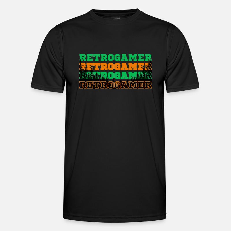 RETROGAMER Männer Funktions-T-Shirt