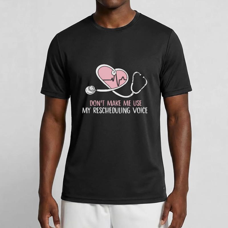 ne me faites pas utiliser ma conception vocale de reprogrammation T-shirt sport Homme