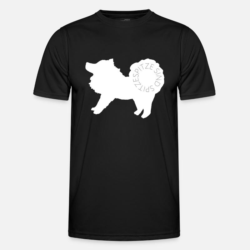 Spitze sind spitze! White - Männer Funktions-T-Shirt - Schwarz
