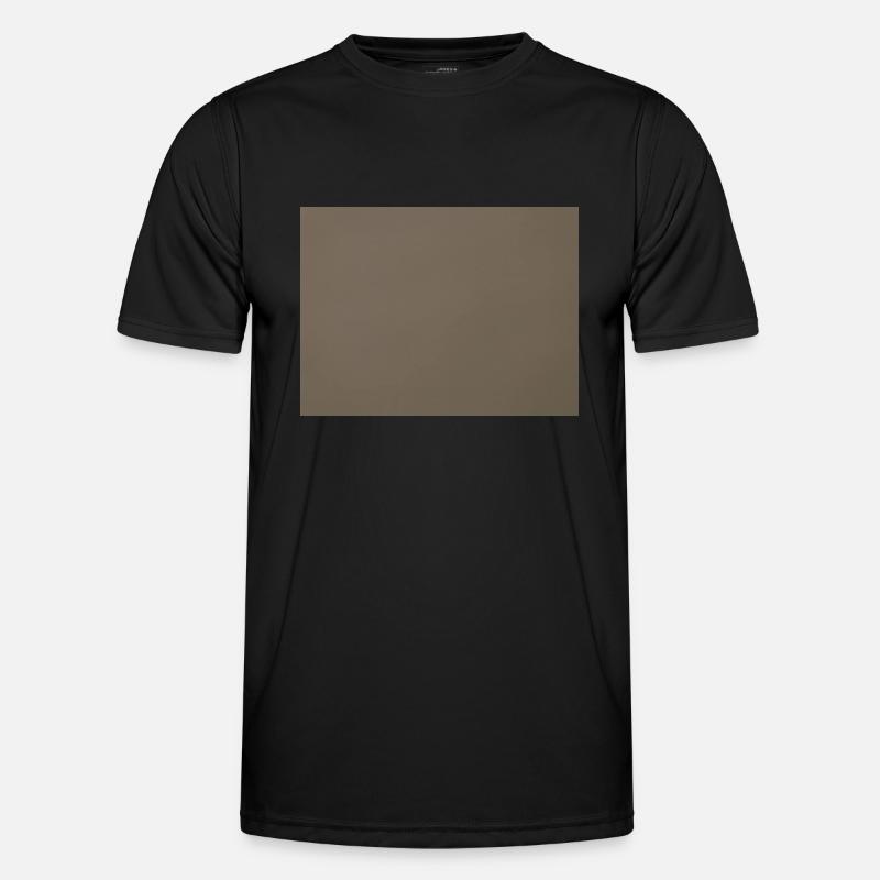 Braune Wand Männer Funktions-T-Shirt