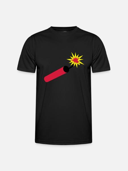 dynamit___f3 - T-shirt sport Homme - noir