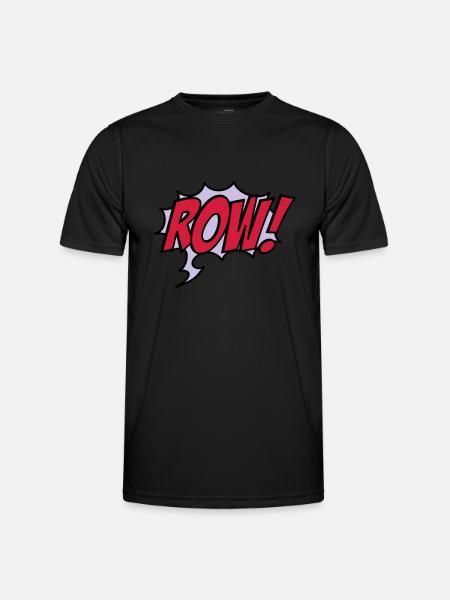 row - Men's Functional T-Shirt - black