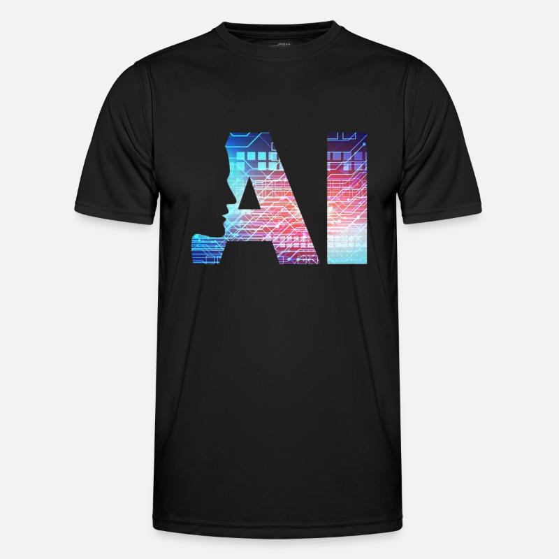 intelligence artificielle T-shirt sport Homme