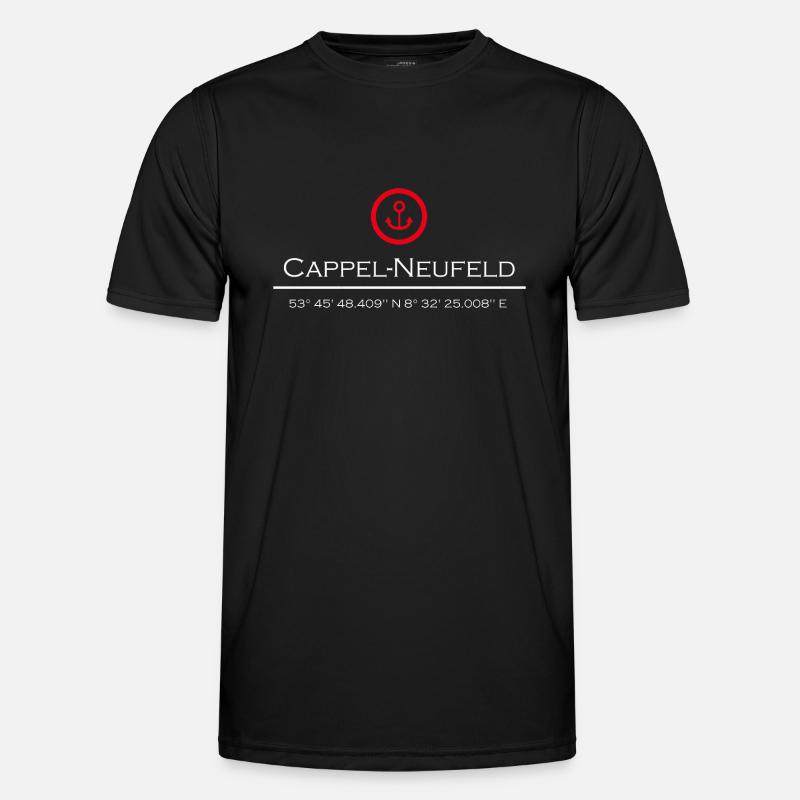 Cappel Neufeld - Männer Funktions-T-Shirt - Schwarz