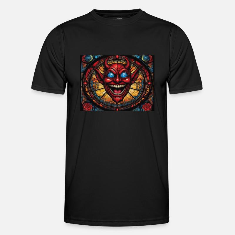 Red Head Devil Men's Functional T-Shirt