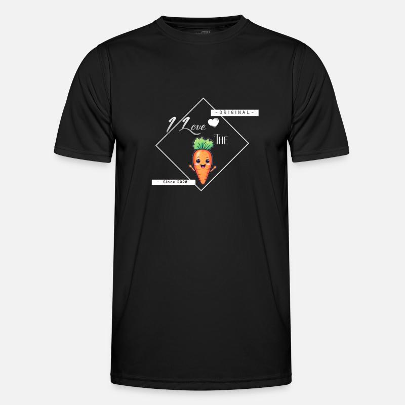 CARROVE - Männer Funktions-T-Shirt - Schwarz