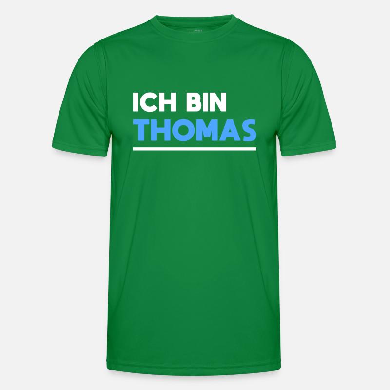 Thomas Name Spruch für stolze Thomas Männer Funktions-T-Shirt