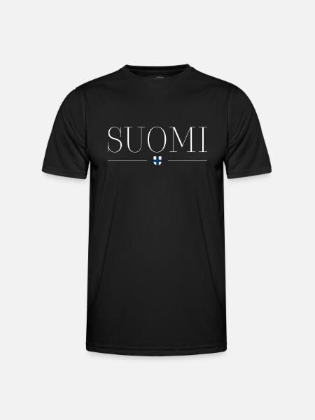 Finland - Men's Functional T-Shirt - black