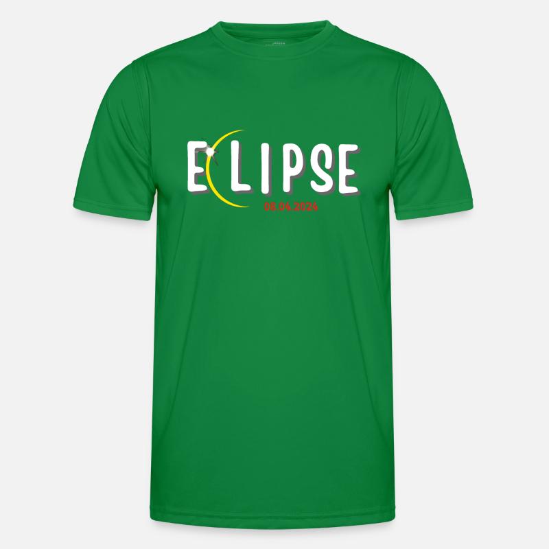 ECLIPSE 2024, AMATEURS D’ASTRONOMIE T-shirt sport Homme