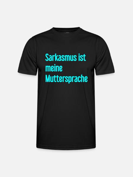 Sarcasm Pro - Men's Functional T-Shirt - black