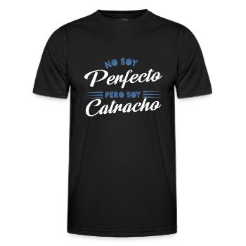 Sans soja Perfecto Pero Soy Catracho Honduras - T-shirt sport Homme - noir - Devant - AI Model Male 178 dark (178cm)