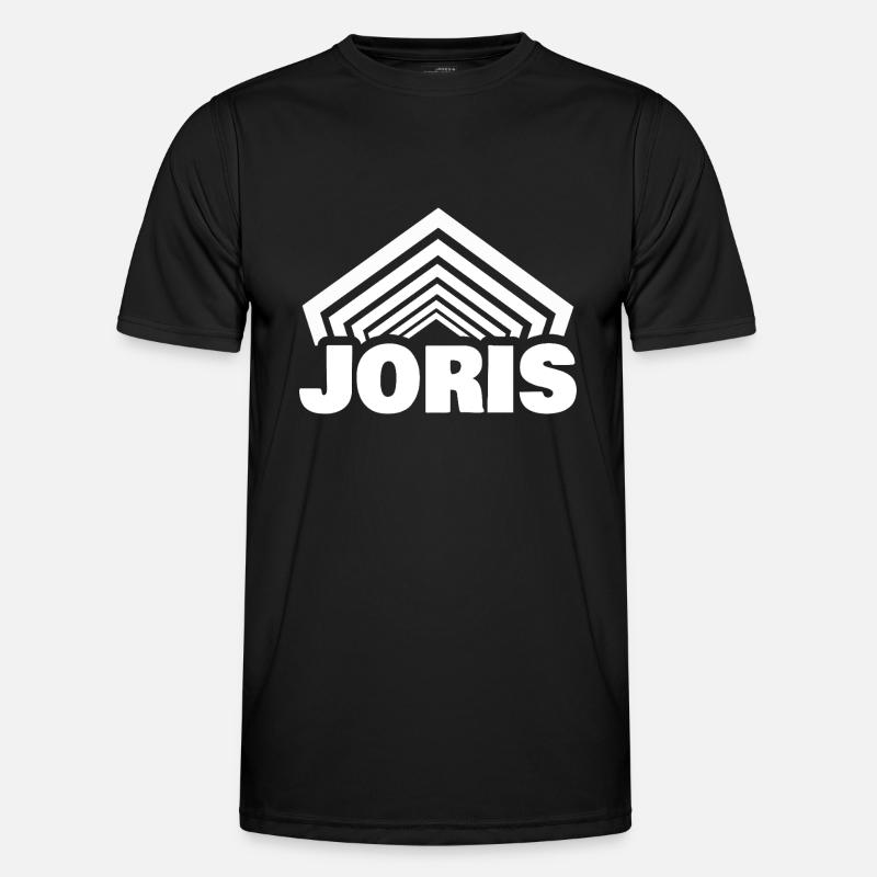 First name Joris - Men's Functional T-Shirt - black
